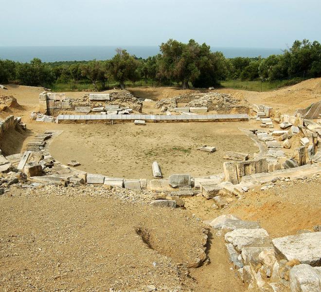 Ancient theatre of Maronia 1