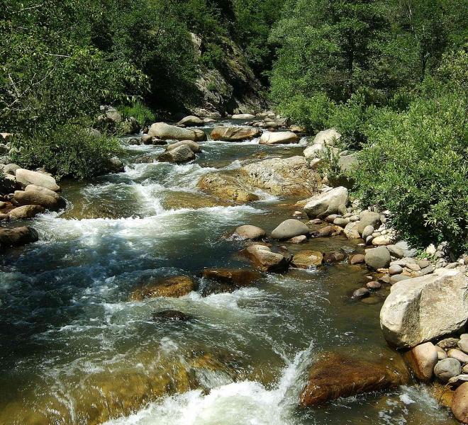Agia Varvara Waterfall and the Area of Dipotama and Arkoudorema 1