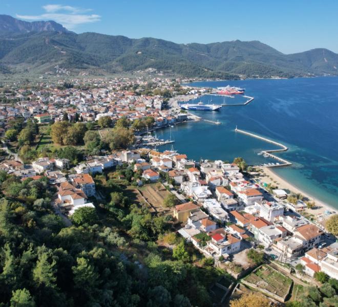 Limenas, Limenaria, Potos. Shopping and nightlife