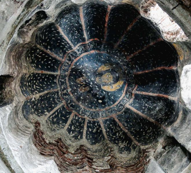 Panagia Kosmosotira, 12th century Byzantine church in Feres 2