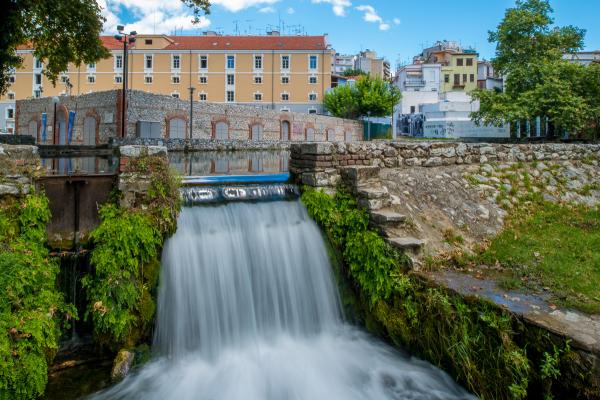 Tobacco Warehouses - Springs of Agia Varvara - Sunken Church