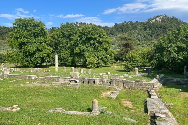 Ancient market of Thassos