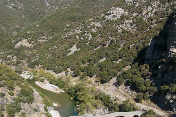 Polyanthos Stone Bridge - Kompsatos