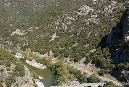 Polyanthos Stone Bridge - Kompsatos