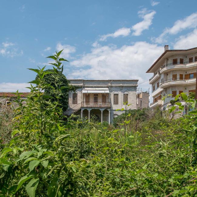 Anastasiadis Mansion (Marble House), tobacco warehouses and houses in the area of Agia Varvara and the historical centre of Drama