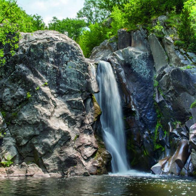 Agia Varvara Waterfall and the Area of Dipotama and Arkoudorema