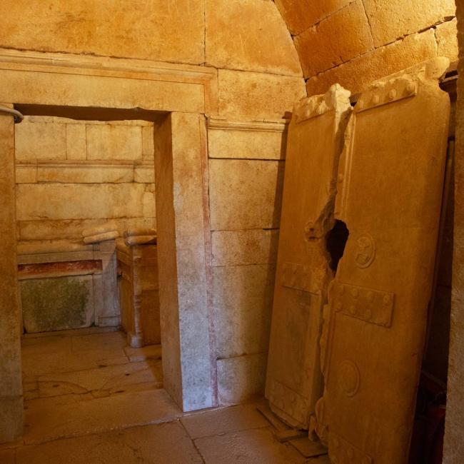 Macedonian tomb in Stavroupoli